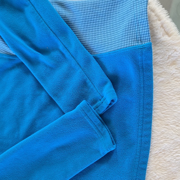 Mountain Hardware Women's Long Sleeve Fleece Blue Fleece Zip-Up Jacket - Picture 12 of 14